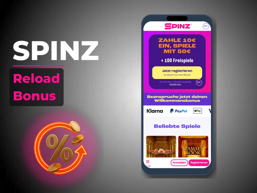 Spinz - Reload Bonus