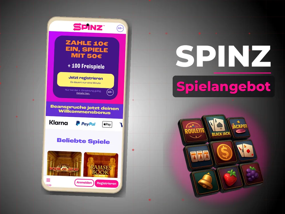 Spinz - Spielangebot