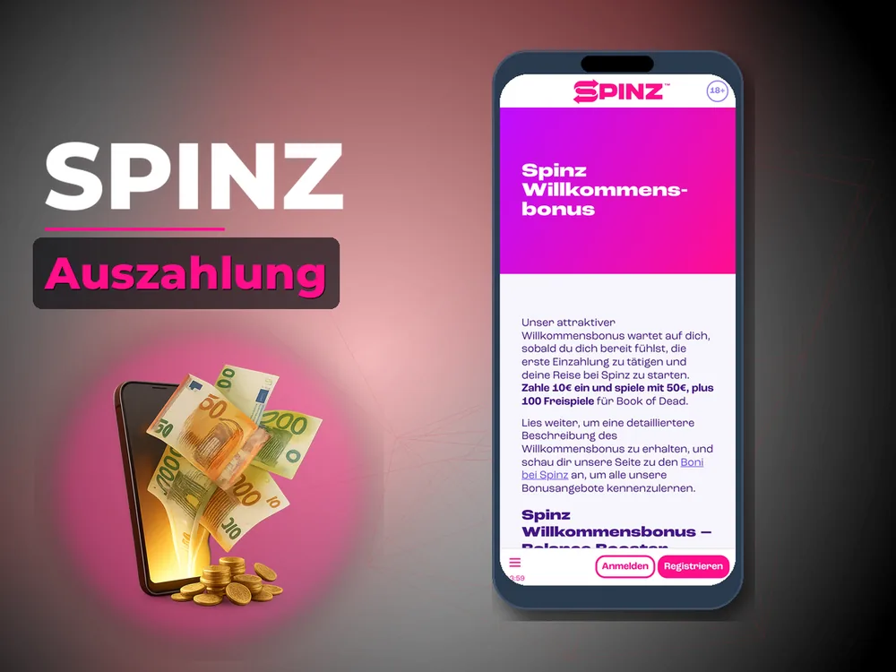 Spinz - Auszahlung